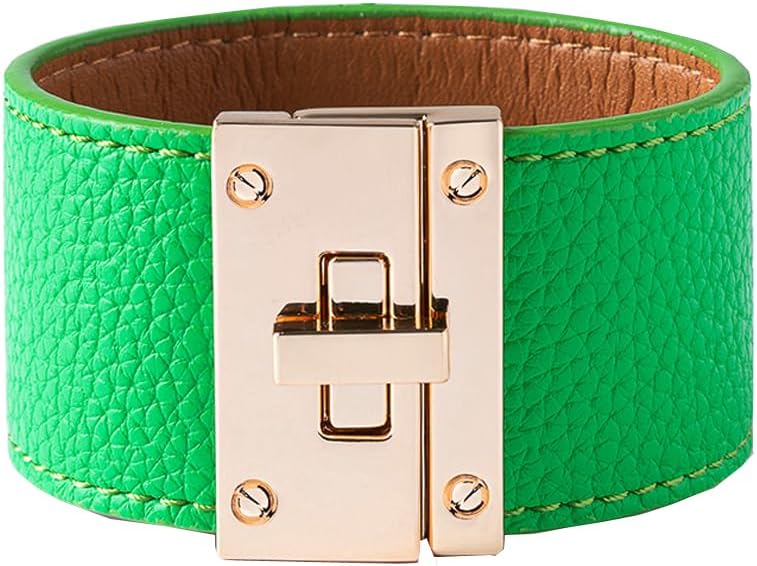 Rantanto Braid Leather Wrap Bracelet Trendy Stackable Crystal Cuff Boho Gold Heart Bracelet Jewelry Gift For Women - Image 1